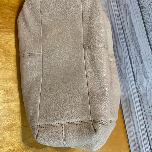 Coach double strap tan bag no A1757-F57545 3 compartment *Please note ink marks - Picture 7 of 14